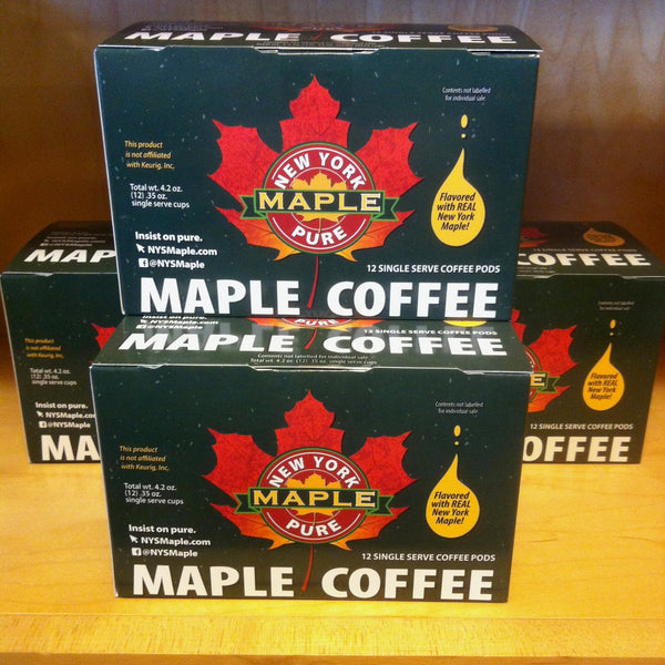 Maple Coffee Made with NY Syrup