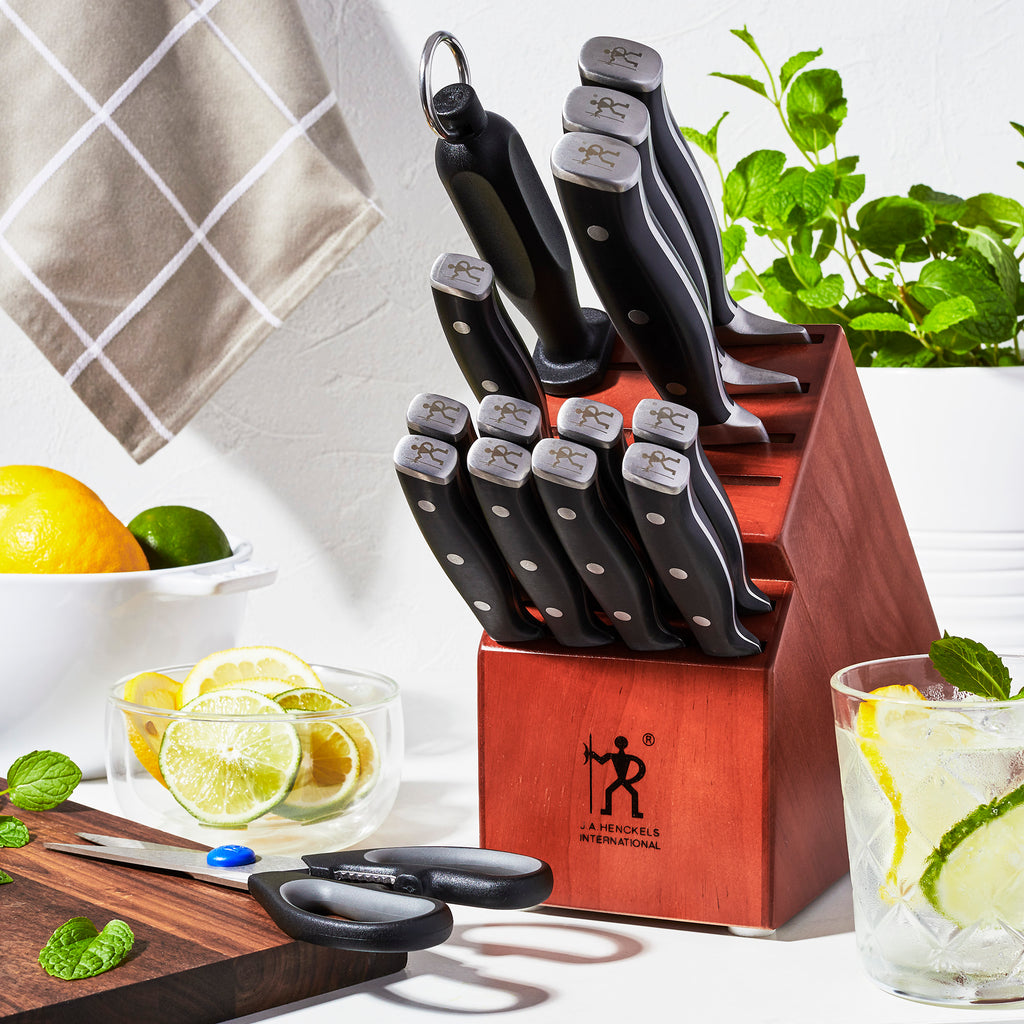 SALE! Henckels Forged Accent 15-Piece Knife Block