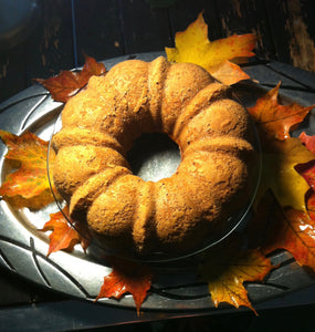 Fall Apple Bundt Made with Maple Run Emporium Apple Cinnamon Pancake Mix