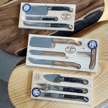 Jean Dubost Cheese Knife Sets