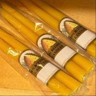 Beeswax Tapers