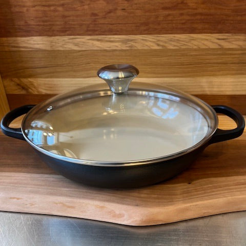 Le Creuset 2.25 Qt. Signature Braiser with Glass Lid