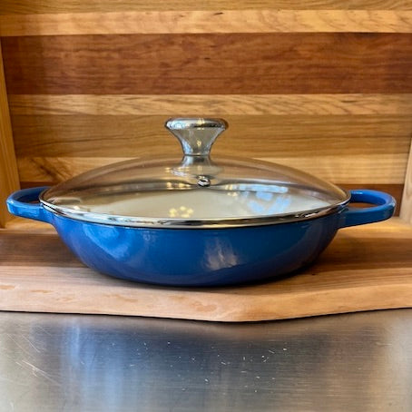Le Creuset 2.25 Qt. Signature Braiser with Glass Lid