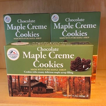 Chocolate Maple Creme Cookies