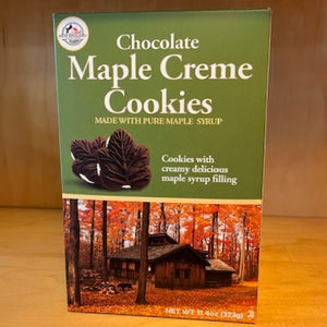 Chocolate Maple Creme Cookies