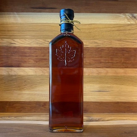 Maple Syrup in Folia Glass Bottle 16.9 oz.