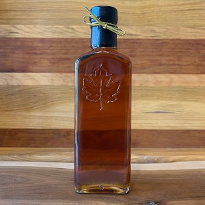 Maple Syrup in Folia Glass Bottle 8.5 oz.