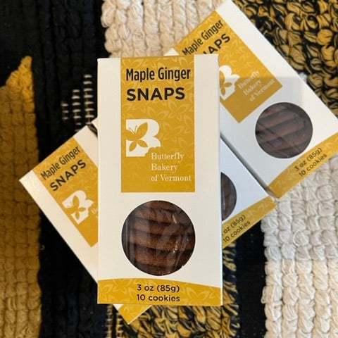 Maple Ginger Snaps