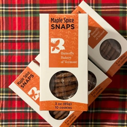 Maple Spice Snaps