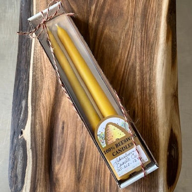 Beeswax Tapers