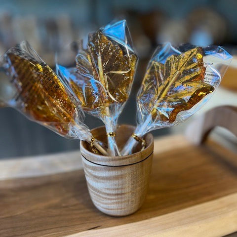 Maple Lollipops