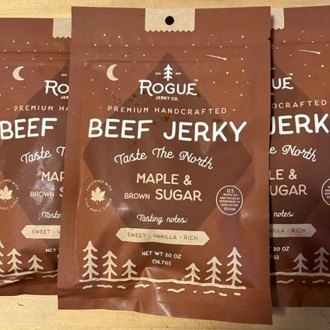 Beef Jerky Maple & Brown Sugar