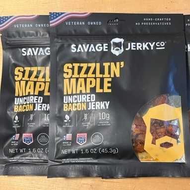 Sizzlin' Maple Uncured Bacon Jerky