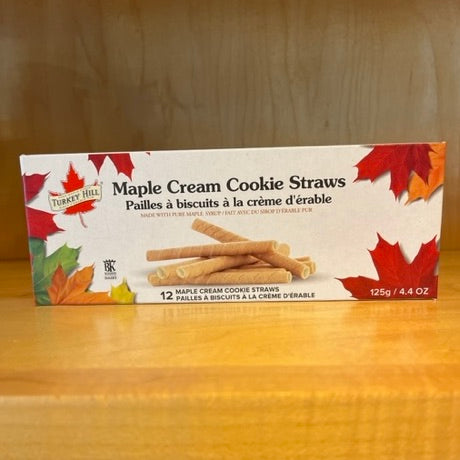 Maple Cream Cookie Straws