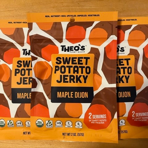 Sweet Potato Jerky Maple Dijon