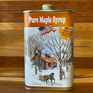 Maple Syrup in Vintage Tin Pint
