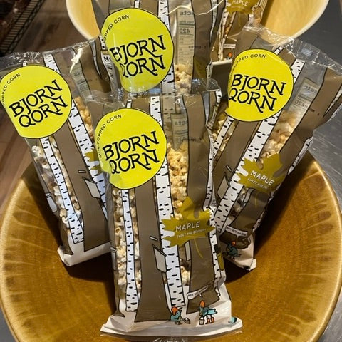 Maple Bjorn Qorn Popcorn