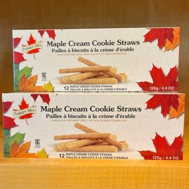 Maple Cream Cookie Straws