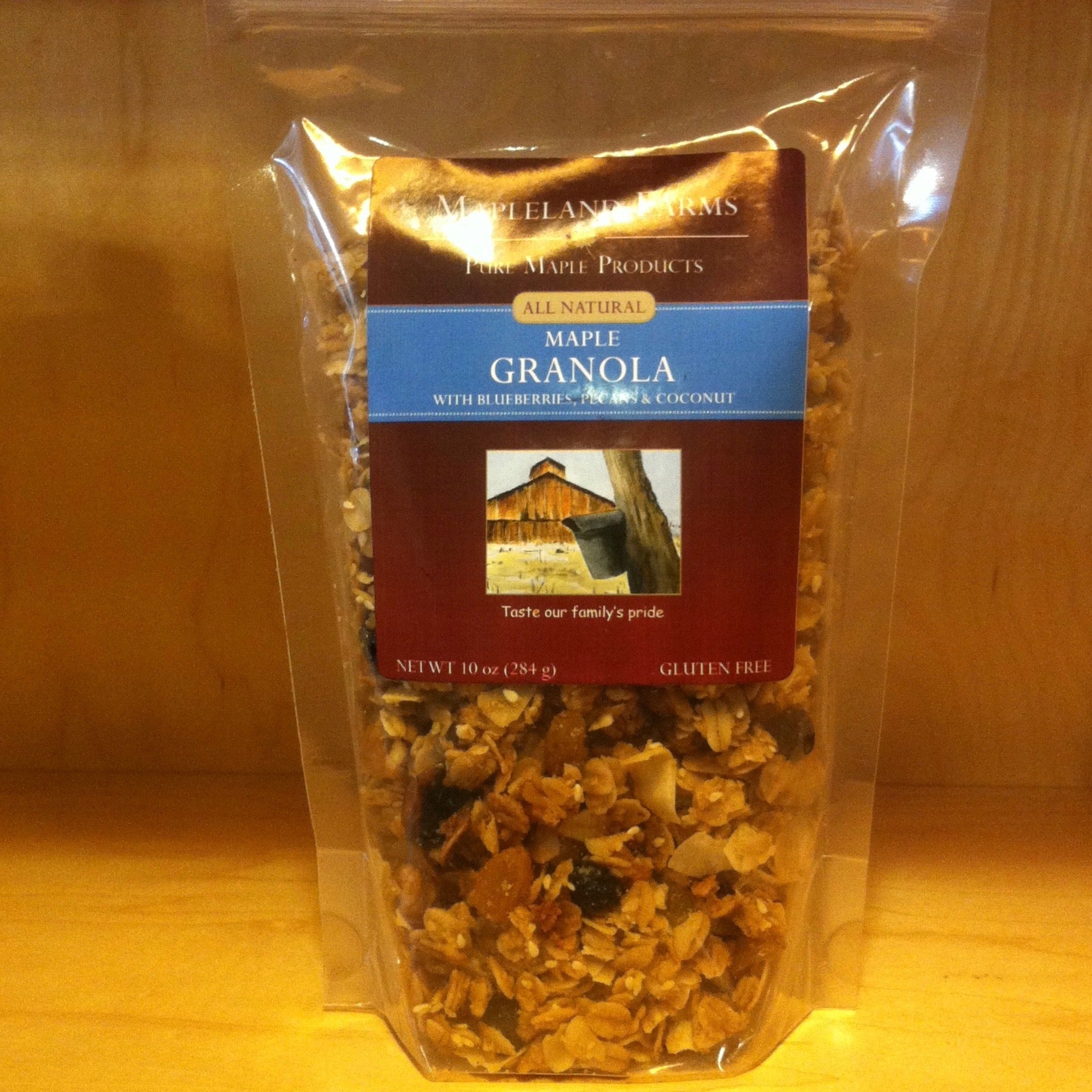 Maple Blueberry Granola