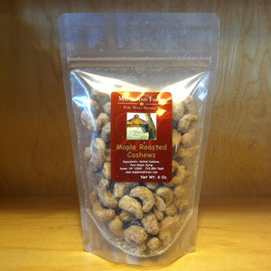 Maple Roasted Cashews