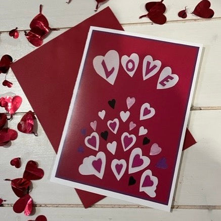 Love Is All Around Card