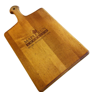 Maple Run Emporium Artisan Paddle Serving Board