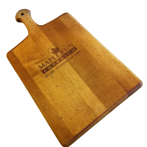 Maple Run Emporium Artisan Paddle Serving Board