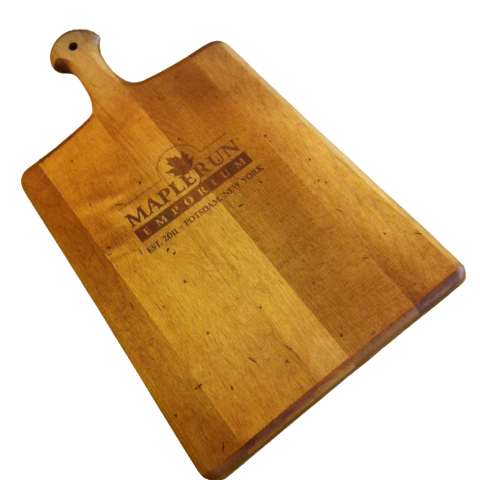 Maple Run Emporium Artisan Paddle Serving Board