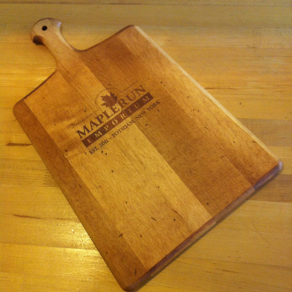 Maple Run Emporium Artisan Paddle Serving Board