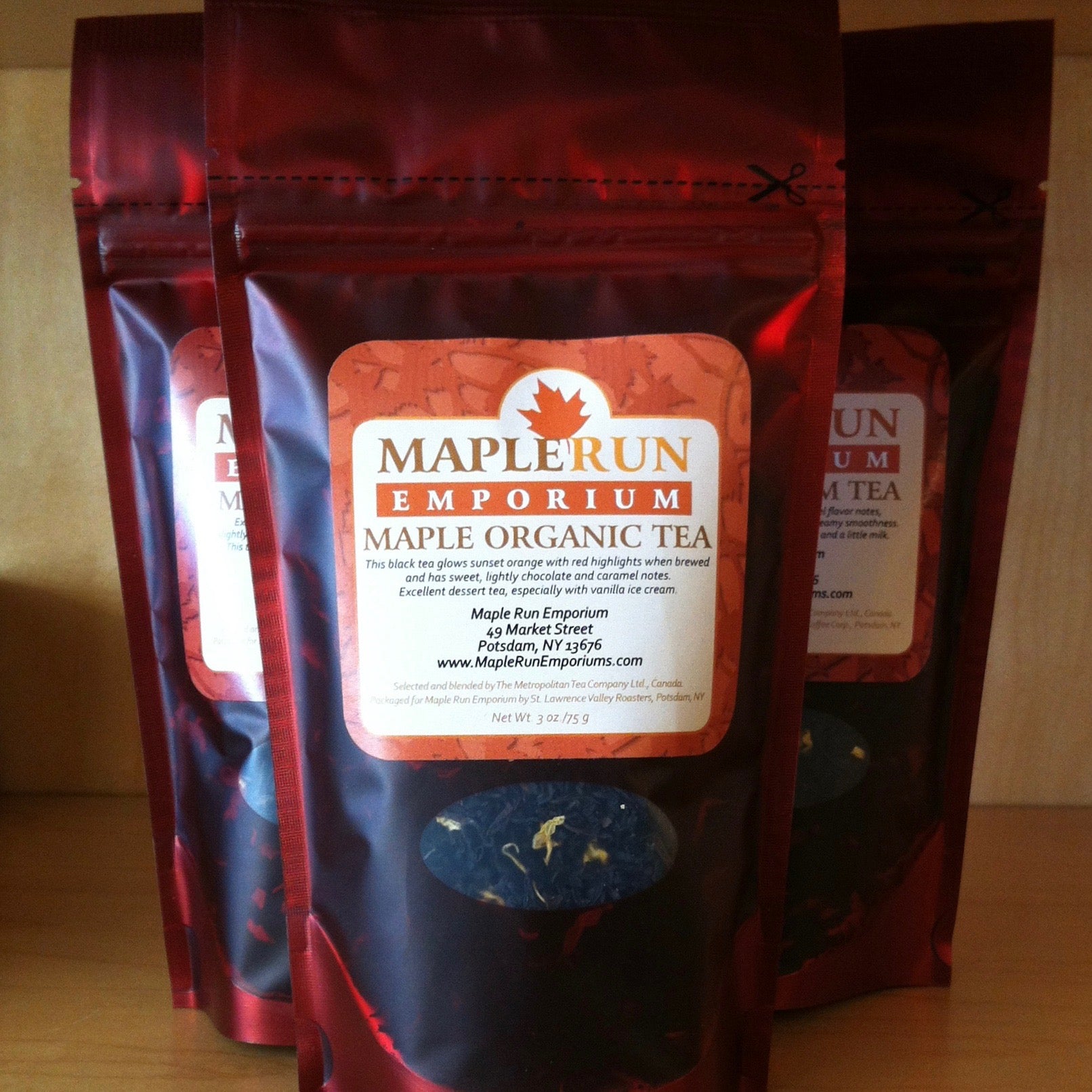 Maple Certified Organic Tea