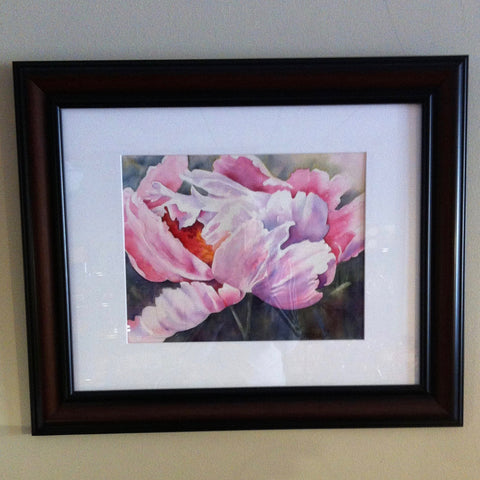 Christine's Peony Watercolor