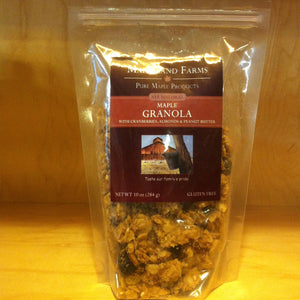 Maple Peanut Butter Granola