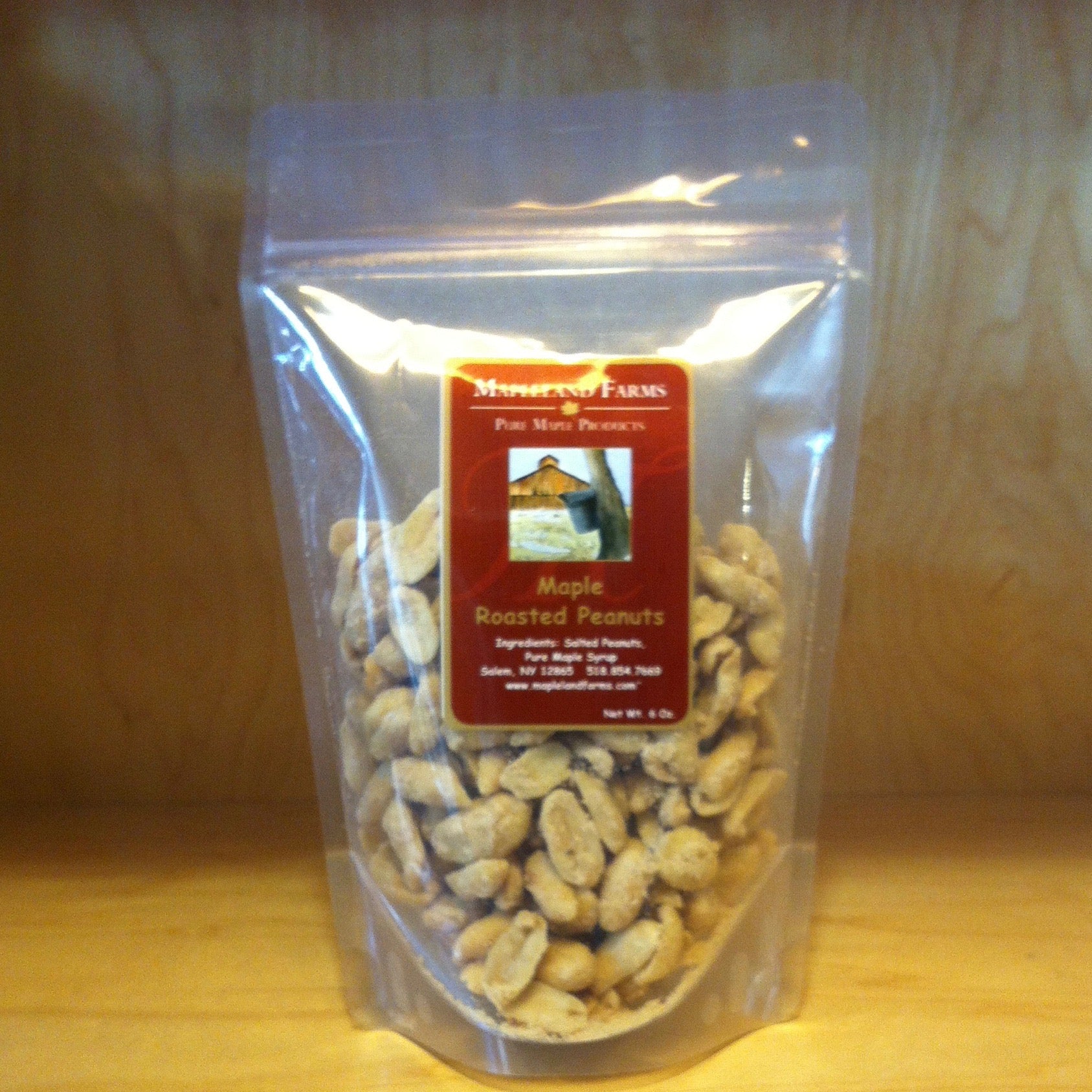 Maple Roasted Peanuts