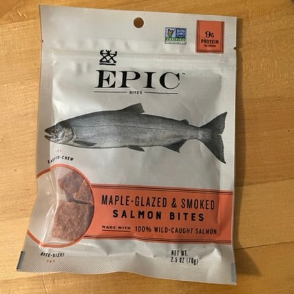 Maple-Glazed & Smoked Salmon Bites