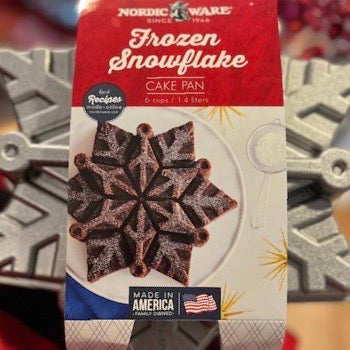 Disney's Frozen II Nordic Ware Frozen Snowflake Cake Pan