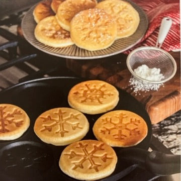 Falling Snowflake Pancake Pan
