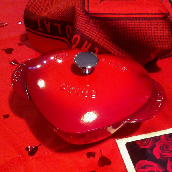 Valentine Heart Cast Iron Cocotte